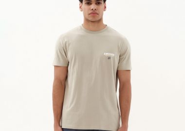EMERSON MENTAWAI MEN'S SHORT SLEEVE T-SHIRT ΧΑΚΙ - EMERSON - 
