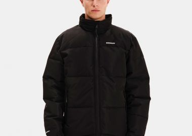 EMERSON MEN’S ROLL-IN HOOD PUFFER JACKET ΜΑΥΡΟ - EMERSON - 