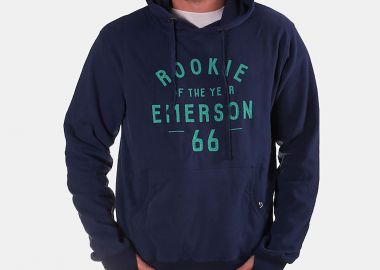 EMERSON PRINT HOODIE ΜΠΛΕ - EMERSON - 