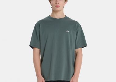 EMERSON SOLID MEN’S SHORT SLEEVE T-SHIRT ΧΑΚΙ - EMERSON - 