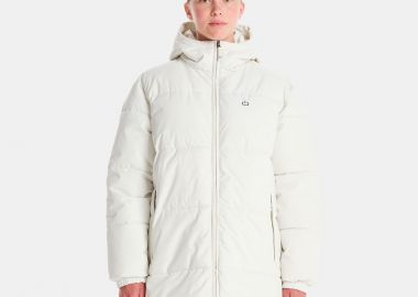 EMERSON WOMEN'S HOODED PUFFER JACKET ΑΣΠΡΟ - EMERSON - 