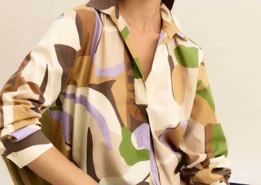 Emme by Marella γυναικεία μπλούζα με all-over print 