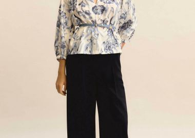 Emme by Marella γυναικεία μπλούζα με floral print 