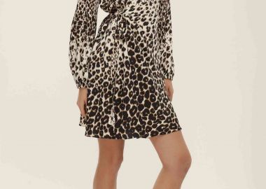 Emme by Marella γυναικείο φόρεμα με animal print 