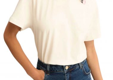 Emme by Marella γυναικείο Τ-shirt με φουλάρι 