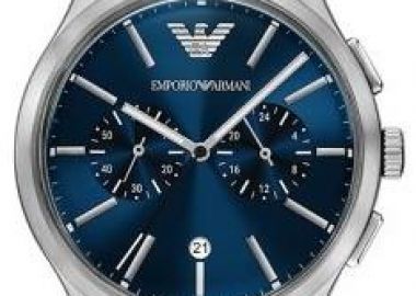 EMPORIO ARMANI Dario - AR11728, Silver case with Stainless Steel Bracelet - Emporio Armani - 
