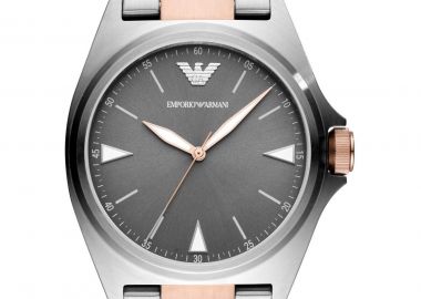 EMPORIO ARMANI Mens - AR11256, Silver case with Stainless Steel Bracelet - Emporio Armani - 