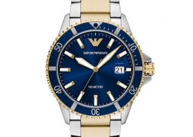 EMPORIO ARMANI World Explorer - AR11682, Silver case with Stainless Steel Bracelet - Emporio Armani - 