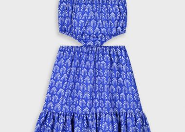 Εμπριμέ φόρεμα για κορίτσι 16-225210-7 - energiers - 