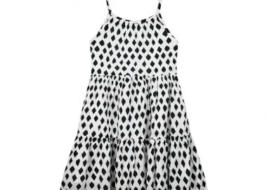 Εμπριμέ φόρεμα για κορίτσι 16-225216-7 - energiers - 