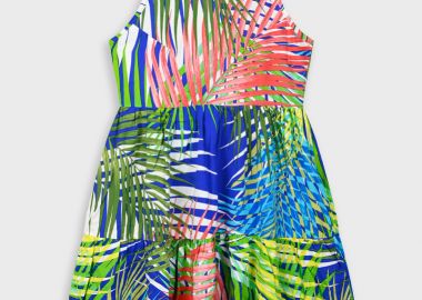 Εμπριμέ φόρεμα για κορίτσι 16-225218-7 - energiers - 