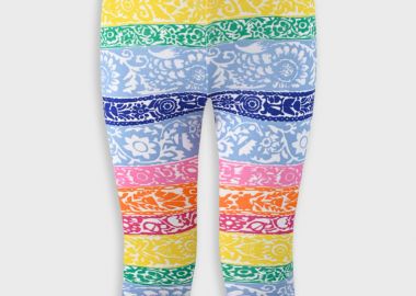 Εμπριμέ κολάν για κορίτσι 15-225330-2 - energiers - 