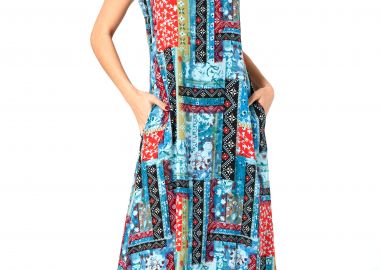 ΕΜΠΡΙΜΕ ΜΑΞΙ ΑΜΑΝΙΚΟ ΦΟΡΕΜΑ ΜΕ ΤΣΕΠΕΣ - Anna Raxevsky - 