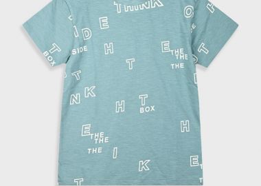 Εμπριμέ μπλούζα για αγόρι - ΠΡΑΣΙΝΟ ΤΗΣ ΕΡΗΜΟΥ 13-225033-5 - energiers - 