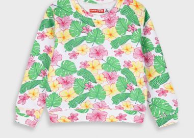 Εμπριμέ μπλούζα για κορίτσι 15-225307-5 - energiers - 