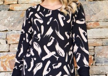 ΕΜΠΡΙΜΕ ΠΛΕΚΤΗ ΜΠΛΟΥΖΑ ΜΕ ΜΑΝΣΕΤΕΣ - Anna Raxevsky - 