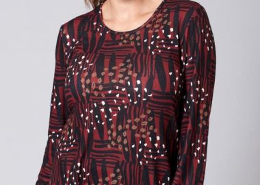 ΕΜΠΡΙΜΕ ΠΛΕΚΤΗ ΜΠΛΟΥΖΑ ΣΕ ΑΛΦΑ ΓΡΑΜΜΗ - Anna Raxevsky - 