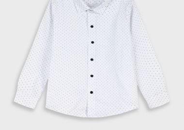 Εμπριμέ πουκάμισο - ΜΑΥΡΟ 13-125008-4 - energiers - 