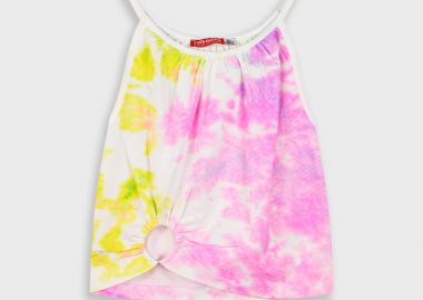 Εμπριμέ τοπ για κορίτσι - TIE DYE 16-225243-5 - energiers - 