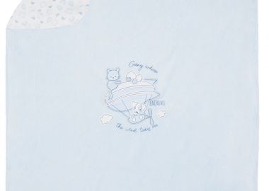 Energiers βαμβακερή κουβέρτα, αγόρι - Σιέλ 11-100950-9 - energiers - 