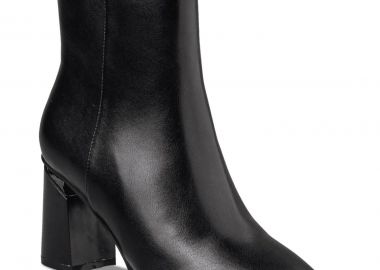 Envie Shoes Γυναικεία Μποτάκια ANKLE BOOTS E45-22428-34 Μαύρο BLOCK HEEL BOOTIES - Envie Shoes - 