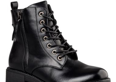 Envie Shoes Γυναικεία Μποτάκια Αρβυλάκια CΟΜΒΑΤ BOOTS V63-18155-34 Μαύρο - Envie Shoes - 