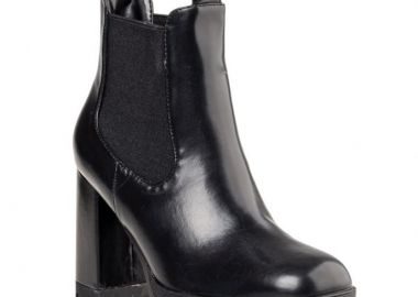 Envie Shoes Γυναικεία Μποτάκια BLOCK HEEL BOOTIES V45-16169-34 Μαύρο - Envie Shoes - 