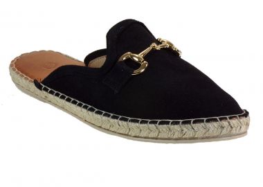 Envie Shoes Γυναικεία Παπούτσια Εσπαντρίγιες Ε02-11032-34 Μαύρο - Envie Shoes - 