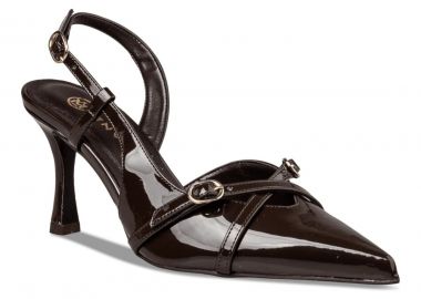 Envie Shoes Γυναικεία Παπούτσια Γόβες SLINGBACK PUMPS E02-22091-28 Καφέ - Envie Shoes - 