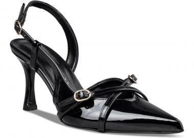Envie Shoes Γυναικεία Παπούτσια Γόβες SLINGBACK PUMPS E02-22091-34 Mαύρο - Envie Shoes - 