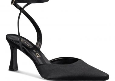 Envie Shoes Γυναικεία Παπούτσια Γόβες SLINGBACK PUMPS E02-22233-34 Mαύρο Σατέν - Envie Shoes - 