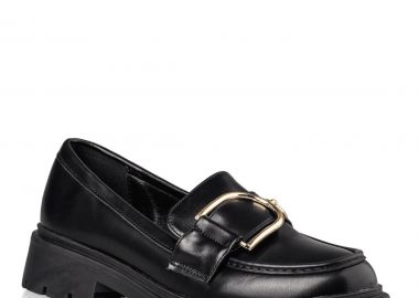 ENVIE SHOES Γυναικεία Παπούτσια LOAFERS V31-22070-34 Μαύρο - Envie Shoes - 