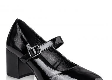 ENVIE SHOES Γυναικεία Παπούτσια MARY JANE PUMPS V63-22180-34 Μαύρο - Envie Shoes - 