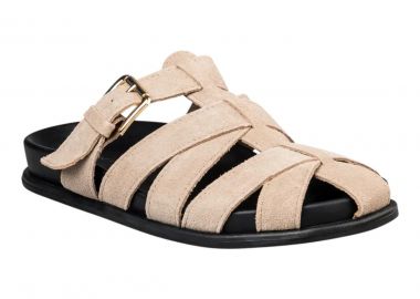 Envie Shoes Γυναικεία Παπούτσια Παντόφλες clogs E23-23125-36 Μπέζ - Envie Shoes - 