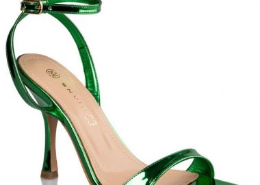 Envie Shoes Γυναικεία Παπούτσια Πέδιλα E02-17070-48 Πράσινο - Envie Shoes - 