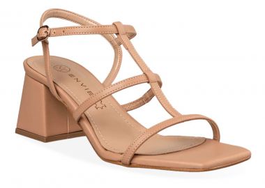 Envie Shoes Γυναικεία Παπούτσια Πέδιλα E02-21830-90 Νude - Envie Shoes - 