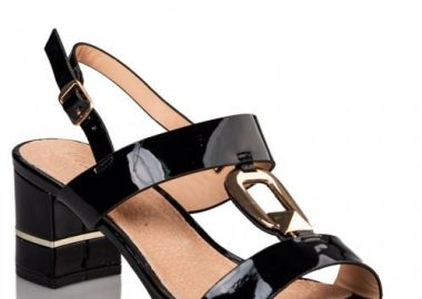 Envie Shoes Γυναικεία Παπούτσια Πέδιλα V64-17043-34 Mαύρο - Envie Shoes - 