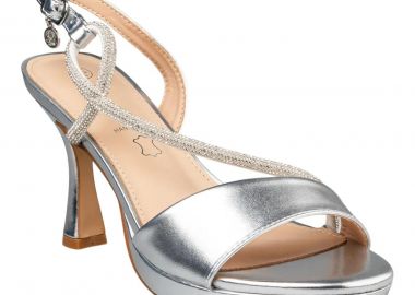 Envie shoes Γυναικεία Πέδιλα E83-23048-21 Ασημί - Envie Shoes - 