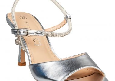 Envie shoes Γυναικεία Πέδιλα E83-23053-21 Ασημί - Envie Shoes - 