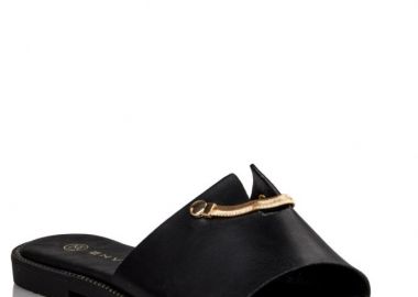 Envie shoes Γυναικεία Πέδιλα Παντούφλες E96-17295-34 Μαύρο - Envie Shoes - 