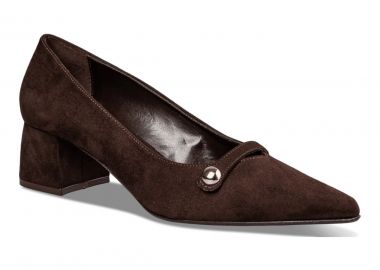 Envie Shoes Γυναικείες Παπούτσια Γόβες E02-22246-28 Καφέ Καστόρι - Envie Shoes - 