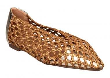 Envie Shoes Γυναικείες Παπούτσια Μπαλαρίνες E96-23346-59 Χρσύσο - Envie Shoes - 