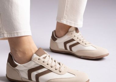 ERYNN Άνετα χαμηλά Sneakers - 9201 - Beige Suede - ERYNN - 