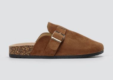 ERYNN Σουέντ clogs - 903-630 - Tan Suede - ERYNN - 