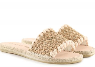 Εσπαντρίγες Macarena Flat Playa 260 Rafia Elena PLAYA260RA-NATURAL Γυναικείο - Macarena - 