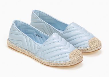 Εσπαντρίγιες με διακοσμητικά γαζιά - Γαλάζιο - Issue - 