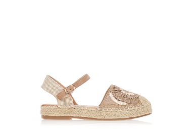 Εσπαντρίγιες με λουράκι και διακοσμητικό λουλούδι ΠΟΥΡΟ - Tsoukalas - 