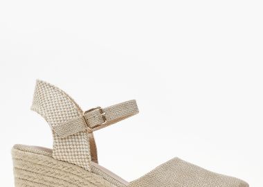 Εσπαντρίγιες πλατφόρμες με μπαρέτα - Χρυσό - Issue - 