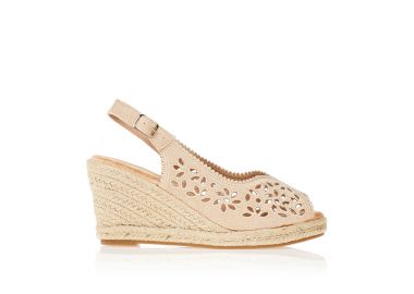 Εσπαντρίγιες πλατφόρμες με σχέδιο λουλουδιών ΜΠΕΖ - Tsoukalas - 