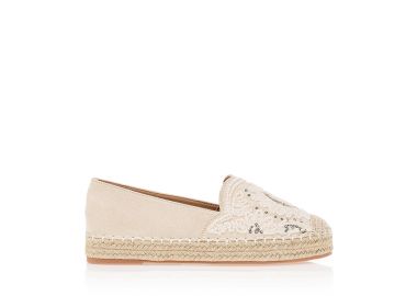 Εσπαντρίγιες σουέτ με ανάγλυφο σχέδιο ΜΠΕΖ - Tsoukalas - 